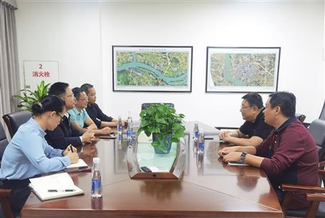 賴海標、陶禮智到柳州祥云集團座談交流