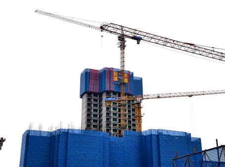 【錨定目標 奮力沖刺】冶建基礎分公司崇文佳苑項目1#樓主體結(jié)構(gòu)順利封頂