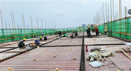 【奮戰(zhàn)三季度 打贏攻堅戰(zhàn)】冶建桂海分公司項(xiàng)目緊盯節(jié)點(diǎn)加快推進(jìn)